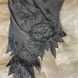 Y2k vintage flower tube top